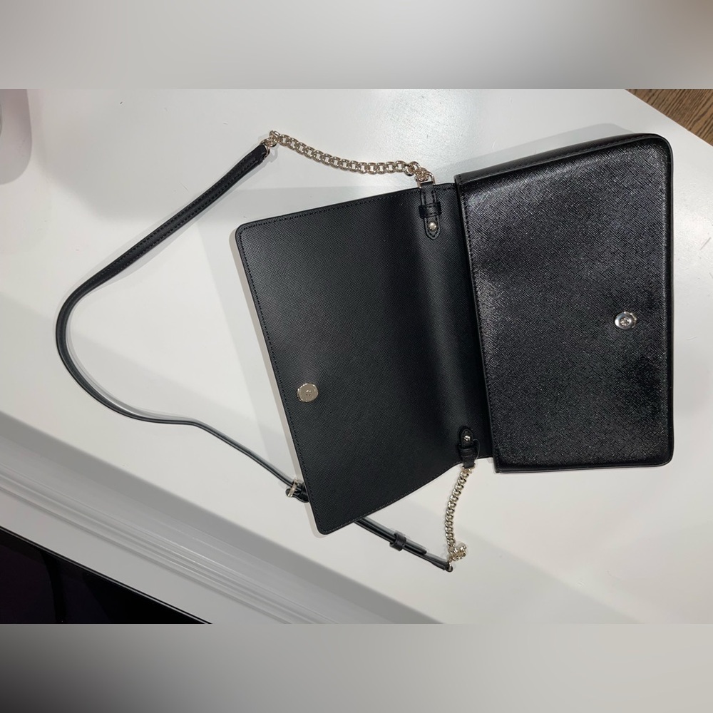 Kate Spade New York KENZIE SMALL CONVERTIBLE CROSSBODY with Silver Chain NWT - Picture 6 of 12